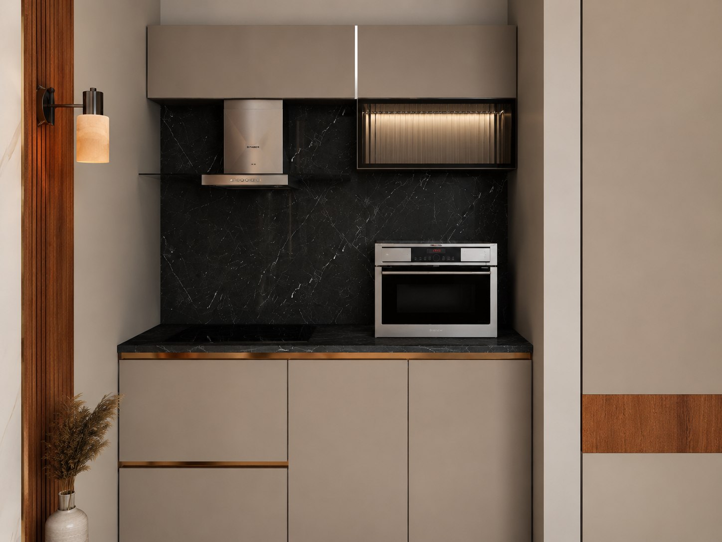 Studio Flat Kitchen Layout