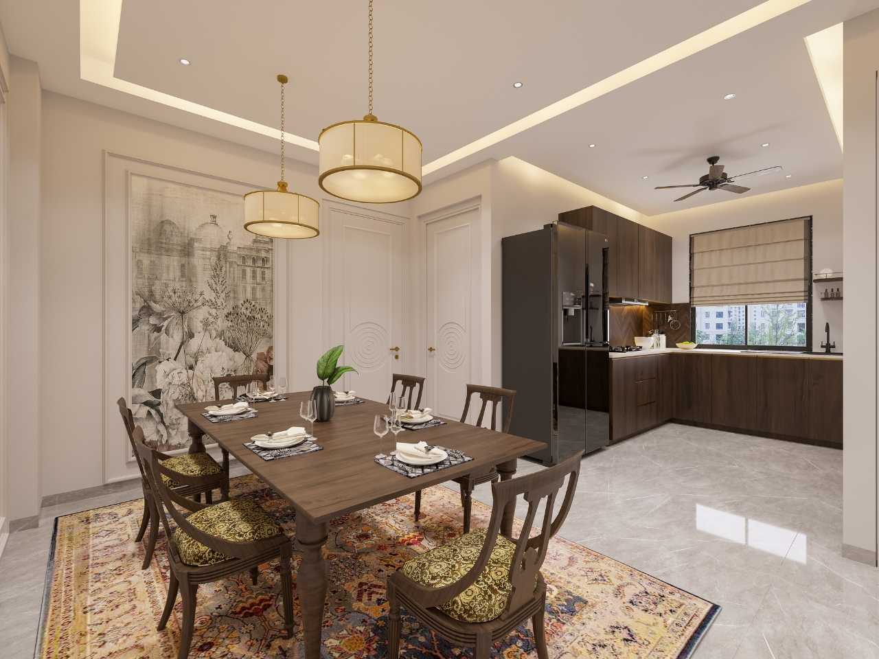 2 BHK Kitchen Layout