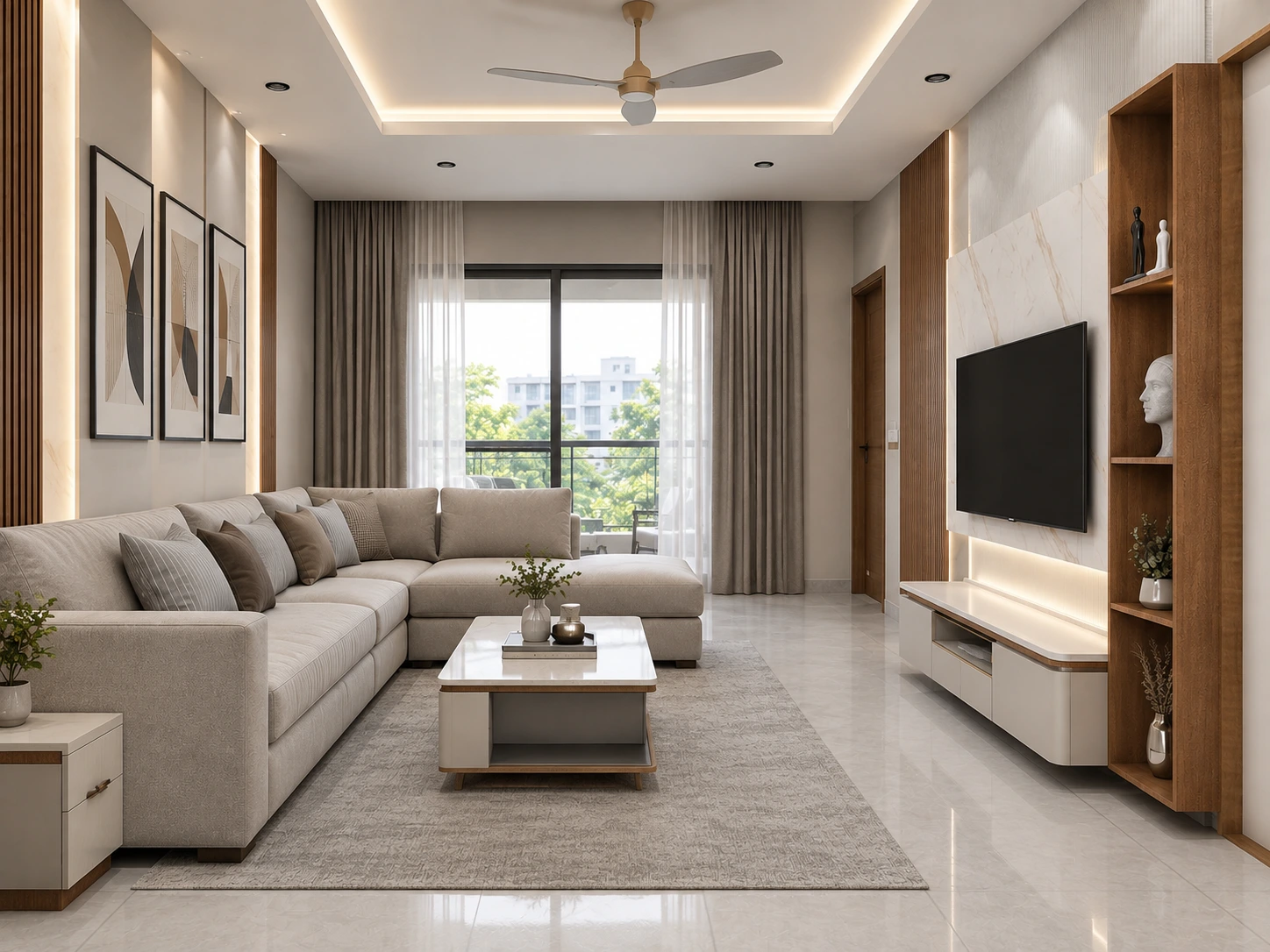 Studio Flat Master Bedroom